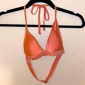 Coral Bikini Top